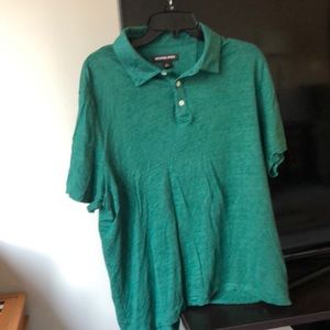 Michael Kors Green Short Sleeve Polo